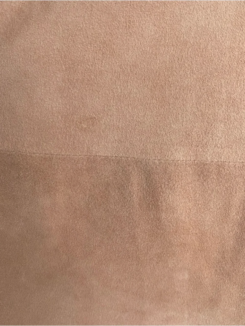 Free People Women Nude Talk Of The Town Boho Suede Leather Oversize Tunic Size L